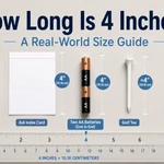 how long is 4 inches