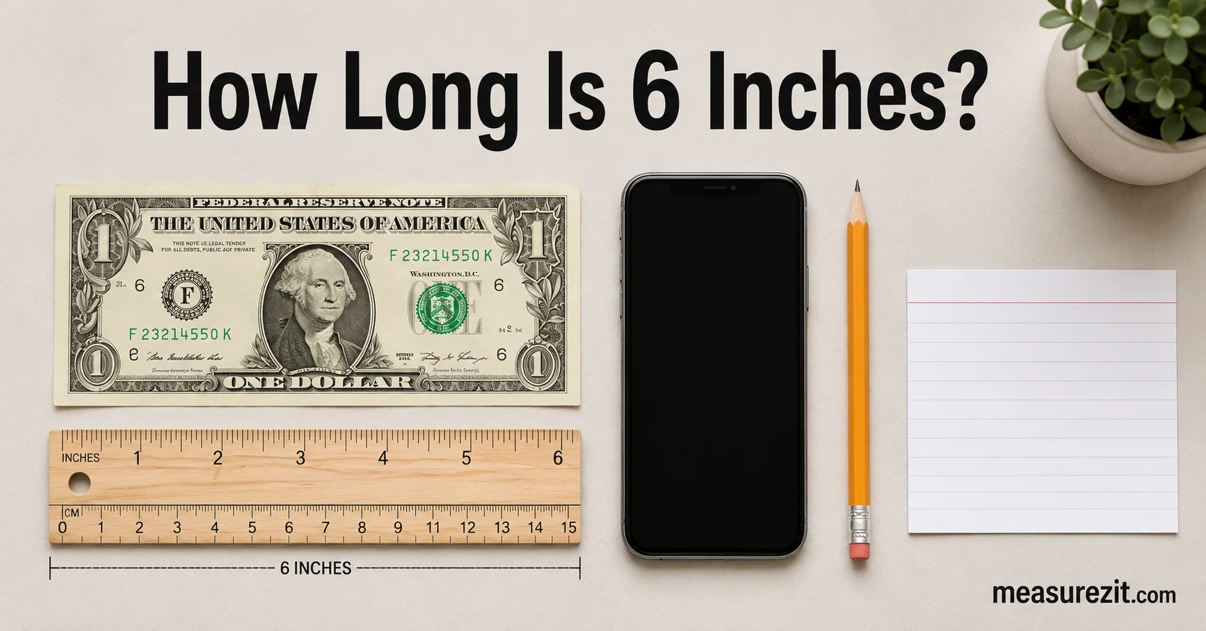 how long is 6 inches