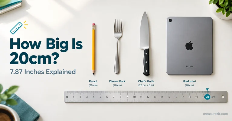 how big is 20cm