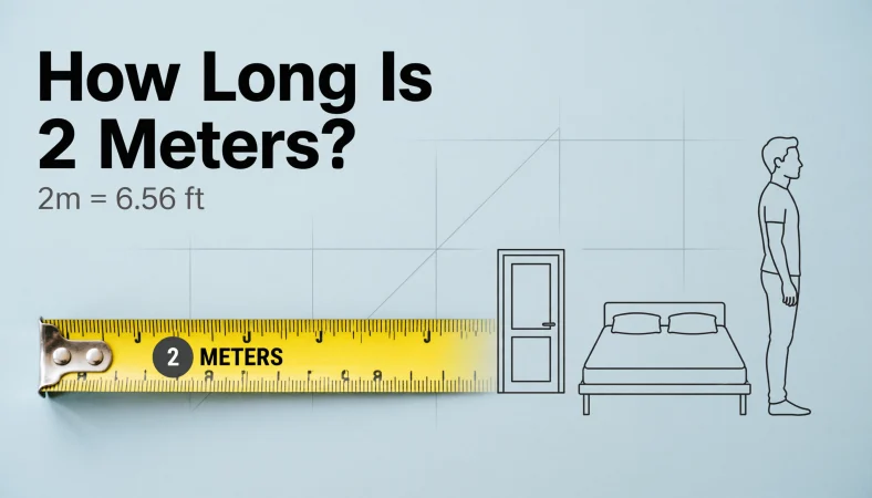 how long is 2 meters