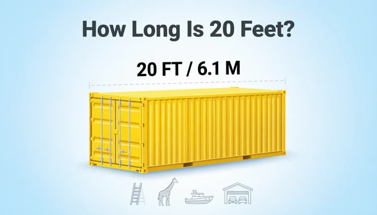 how long is 20 feet
