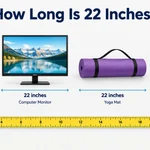 how long is 22 inches